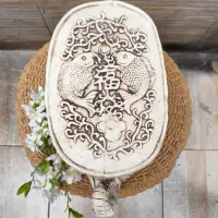 Mesa De Elefante Ap Exterior Artesanal Resina Pushkar Tienda Blanco
