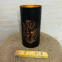 Fanal India Metal Labrado 30 Cm Portavela Importado Oriente
