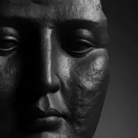 Mascara Cara Buda 1.4 Metros Resina Apto Exterior Gigante