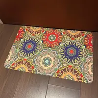 Felpudo Tapete Alfombra Puertas Importado India 60 X 40 Cm  60 Cm 40 Cm Modelo 5
