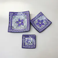 Set 3 Centros De Mesa En Venecitas Importados Platos Hondos