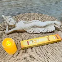 Estatuilla Buda Acostado 36 Cm Resina De India Envio Gratis