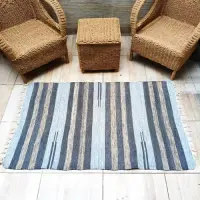 Alfombra Artesanal Premium 90 X 150 Cm Importada De India