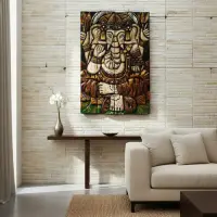 Panel Artesanal Ganesha Indonesia Cuadro Cuadriptico Pushkar Varios