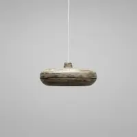Lampara Colgante Artesanal En Bambu Import Indonesia Techo Bambú