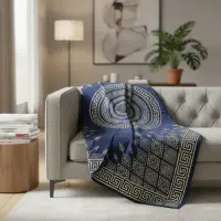 Manta Cubrecama De Algodón Hindu 2y1/2p Mandala Cubresillon