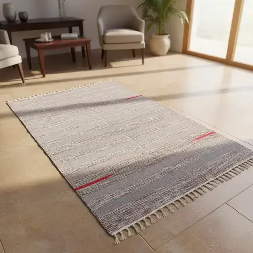 Alfombra Artesanal Premium 90 X 150 Cm Importada De India