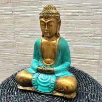 Buda Meditando 30 Cm Estatua Original Importada Oriente 