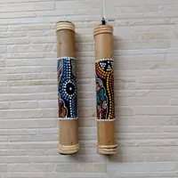 Palo De Lluvia Artesanal 30 Cm Bamboo Importado Indonesia