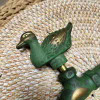 Grifería Para Jardín Exterior Bronce Antiguo Canilla Pajaro Pato