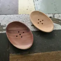 Jaboneras Para Jabones Importada Madera Pushkar Decoración Marrón