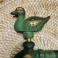 Grifería Para Jardín Exterior Bronce Antiguo Canilla Pajaro Pato