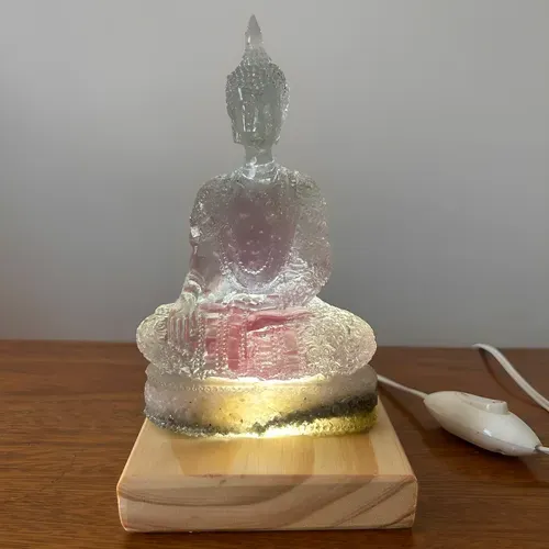 Lampara Orgón Buda Corona Importado Decorativo Iluminación