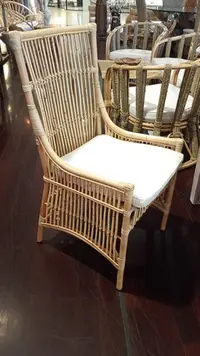 Silla Sillon Artesanal De Ratan Indonesia Xa Galeria Living