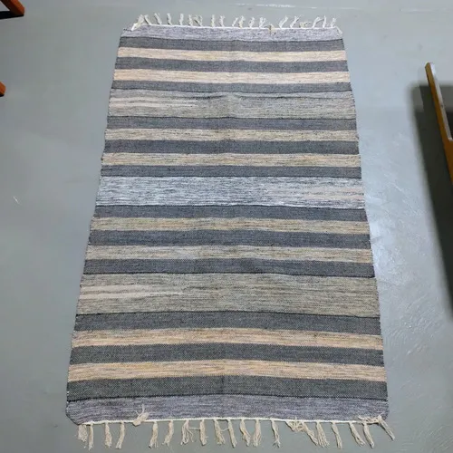 Alfombra Artesanal Premium 90 X 150 Cm Importada De India