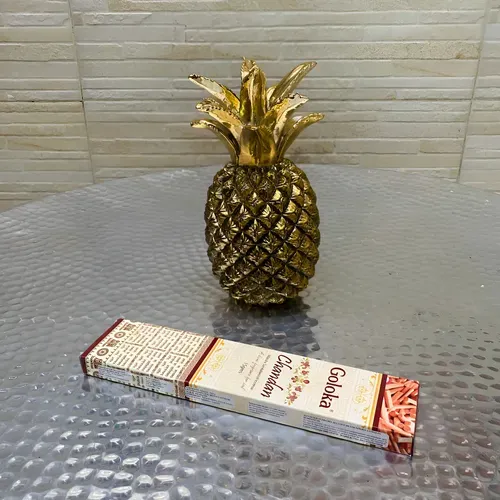 Anana O Piña Decorativa 20 Cm Importada Tendendia Oriente