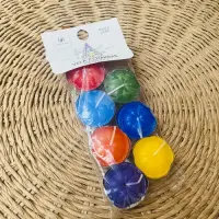 Velas Velitas 7 Chakra De Noche Por 6 Unidades Con Latita Mix Lisa Sin Aroma
