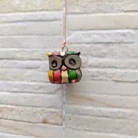 Llamador De Ángel Búho Madera Importado Indonesia