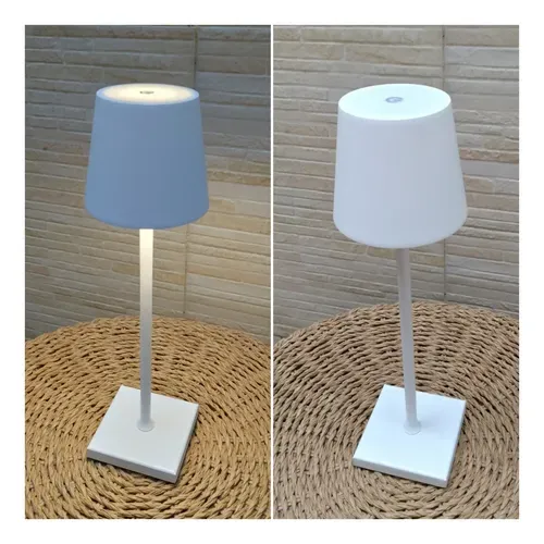 Lámpara Velador Fanal Led Touch Inalámbrica 38cm Importado