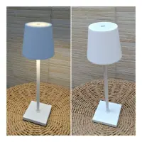 Lámpara Velador Fanal Led Touch Inalámbrica 38cm Importado
