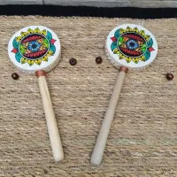 Tambor Caburete De Mano Instrumento Original Indonesia