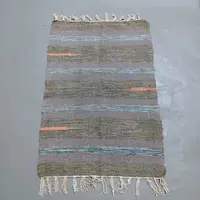 Alfombra 60x90 Cm Hindu Felpudo Recibidor Costado O Pie Cama