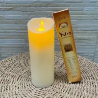 Velas Led C/ Movimiento A Pila Importadas 17,5cm Fanal Farol