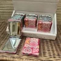 Espejo De Cartera Doble Cuadrado Mayorista Pushkar Regalaría