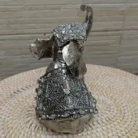 Elefante Abundancia Artesanal 20 Cm Importado Resina