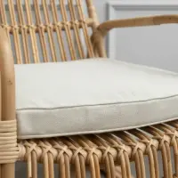 Sillón Simple De Ratán Importado Indonesia Pushkar Tienda Marrón