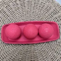 Centro De Mesa Plato Decorativo Con Bolas Pushkar Tienda Rojo