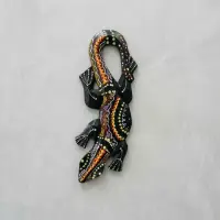 Iguanas Decorativas 30 Cm Artesanal De Indonesia Importada