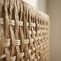 Respaldo Cama Artesanal Kraft-madera 200cm(hacemos A Medida) Marrón