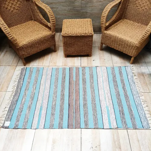 Alfombra Artesanal Premium 90 X 150 Cm Importada De India