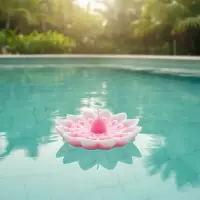 Vela Flotante Flor De Lotto Aromatizada 20 Cm Ideal Piletas