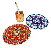 Posa Pava Fuente En Ceramica Redondo Importado Oriente