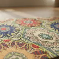 Felpudo Tapete Alfombra Puertas Importado India 60 X 40 Cm  60 Cm 40 Cm Modelo 5
