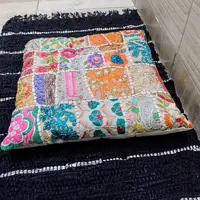 Zafu Almohadon Relleno 40 Cm Importado De India Yoga Reiki