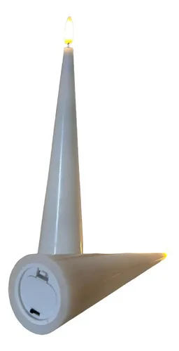 Velas Led A Pila Importadas Decorativas Con Baño De Cera Natural