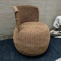 Sillon Silla Individual Fibras Naturales 100% Artesanal Marrón