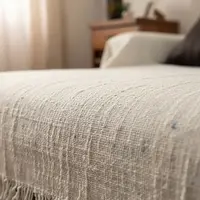 Manta Rustica Colcha Artesanal Cama O Sillon Pushkar Tienda