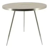 Mesa Arrimo Apoyo Ratona Metal Importada Decoracion Pushkar