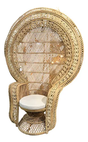 Sillon Ratan Natural Importado Indonesia Pieza Unica Oriente