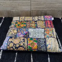Zafu Almohadon Relleno 40 Cm Importado De India Yoga Reiki