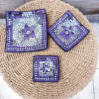 Set 3 Centros De Mesa En Venecitas Importados Platos Hondos