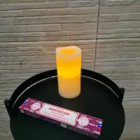 Velas Led Parafina Estática A Pila Importadas Fanal Farol Blanco