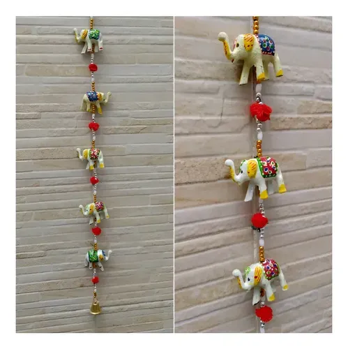 Movil Decorativo Tiras De Resina Importadas India Variedad