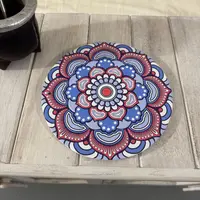 Posa Pava Fuente En Ceramica Redondo Importado Oriente