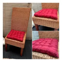 Almohadones India Rellenos Sillas Artesanal Medida Standard