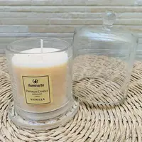 Vela Aromática De Soja Con Campana De Cristal Ideal Regalo